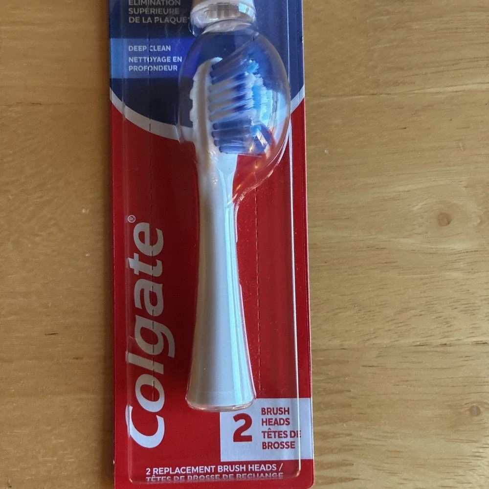 Colgate 360 Power White Toothbrush Replacement Heads Soft Two Brushes